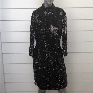 Gorgeous Black Sequin Dress